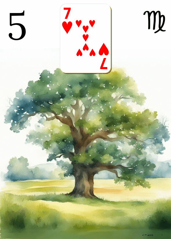 Carte Lenormand 05 L’Arbre