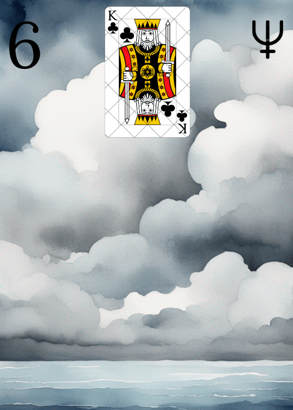 Carte Lenormand 06 Les Nuages