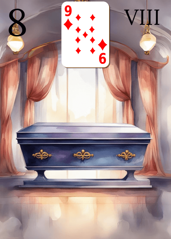 Carte Lenormand 08 Le Cercueil