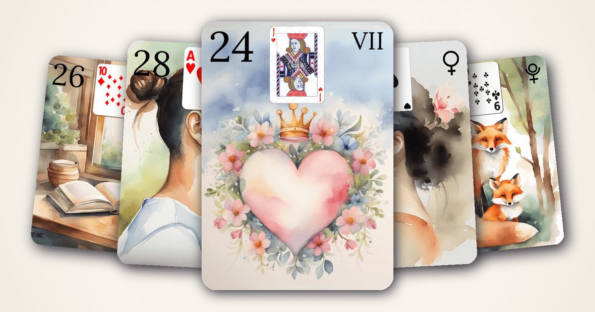Tirage Oui Non 4 As Lenormand